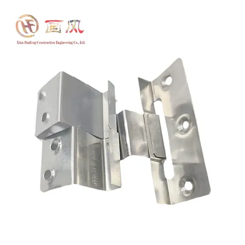 Skriti pritrdilni elementi za stoječo kovinsko streho